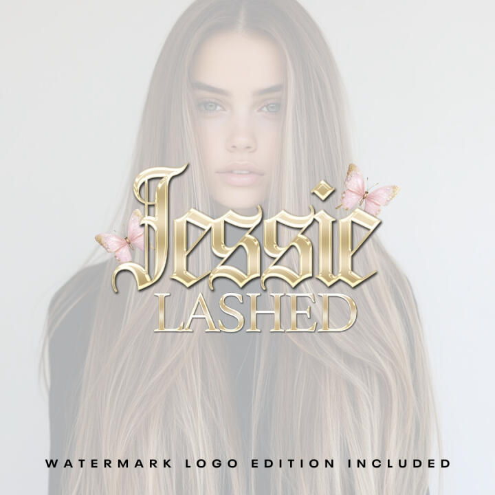 Pink Butterfly | Premade Logo | Your Name Added | FREE Watermark | Ready in 3 Days - 3