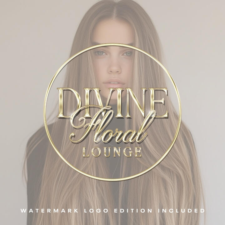 Fancy Gold | Premade Logo | Your Name Added | FREE Watermark | Ready in 3 Days - 2