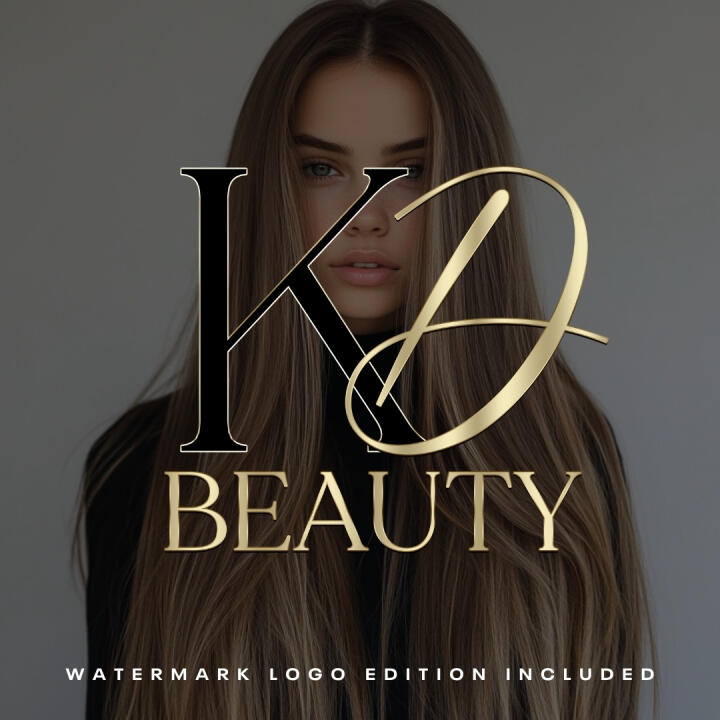 Gold Initials | Premade Logo | Your Name Added | FREE Watermark | Ready in 3 Days - 3