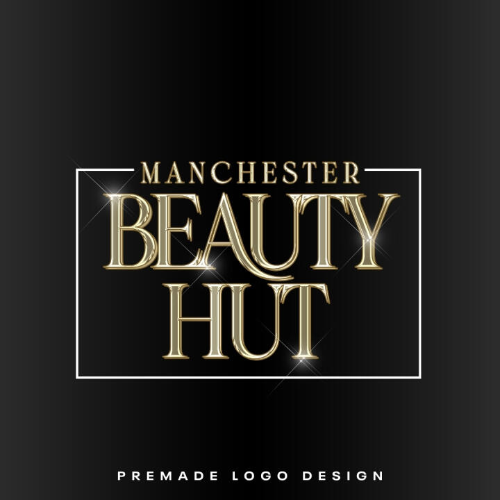 BLACK CHROME GOLD | PREMADE LOGO | YOUR NAME ADDED | FREE WATERMARK | READY IN 3 DAYS - 1