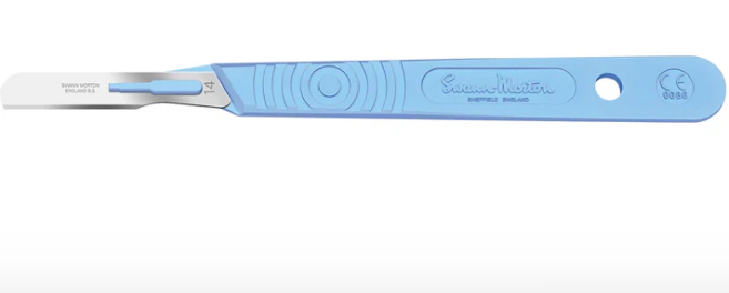 Swann Morton Size 14 - Single Use - Dermaplane Handtool (Pack of 10)