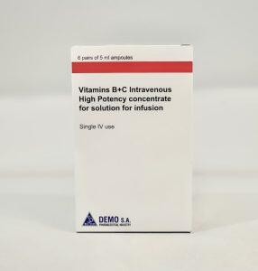 Pabrinex IV Vitamin C & B inj