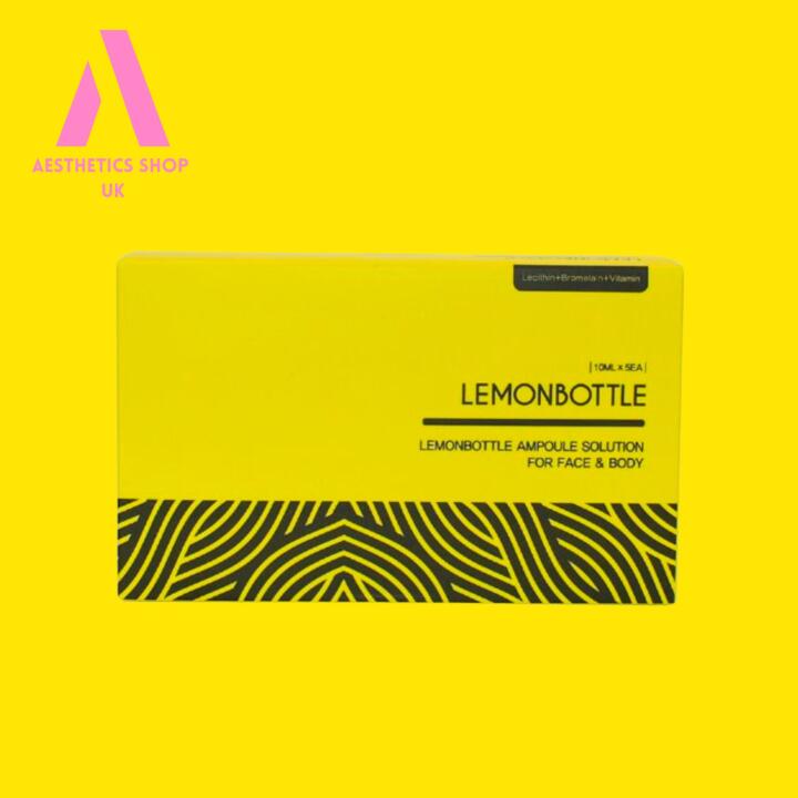 Lemon Bottle Fat Dissolve 5 x 10ml Vials