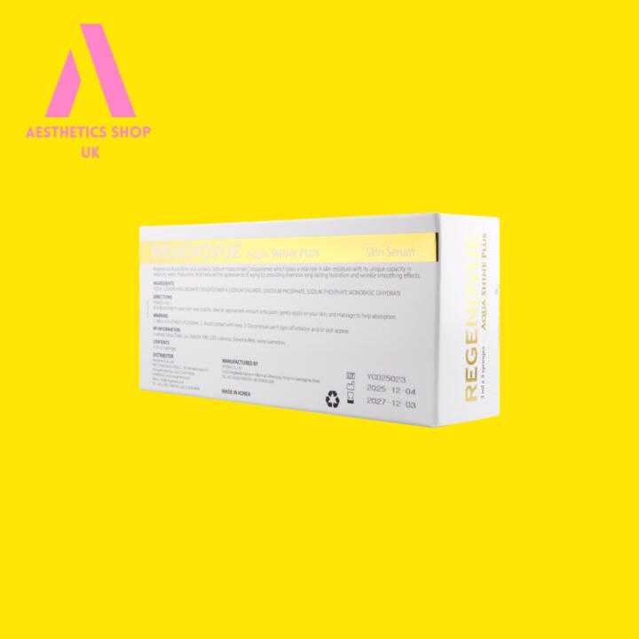 Regenovue Aqua Shine Plus (3x3mL syringes) Thumbnail 3