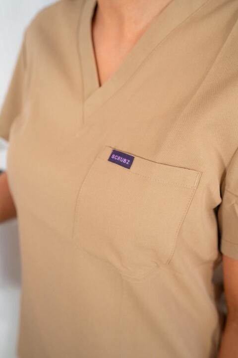 "SCRUBZ" the uks premium scrub brand.. TAN size X-LARGE 16-18 Thumbnail 1