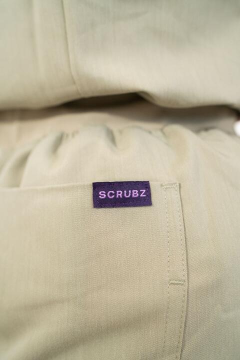 "SCRUBZ" the uks premium scrub brand.. Taupe Sage size XX-Large 18 Thumbnail 2