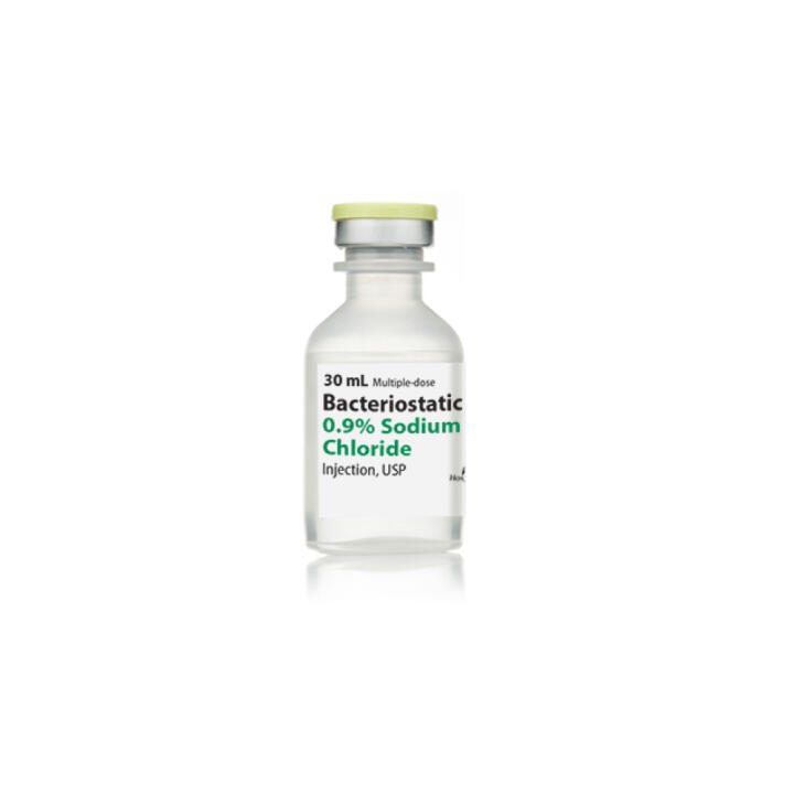 Bacteriostatic 0.9% 30ml bottle - 1