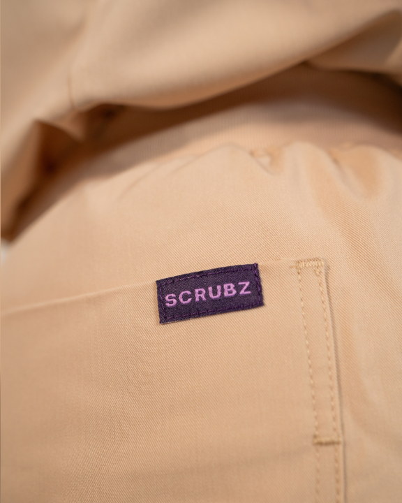 (SCRUBZ) a fresh new look into work wear NUDE BOTTOM SIZE 14-16 - 3