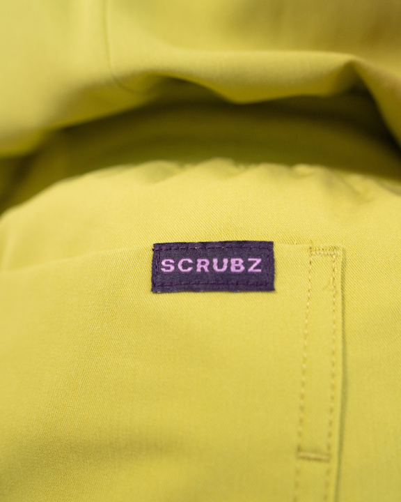 (SCRUBZ) a fresh new look into work wear SPRING GREENS TOP SIZE 18 - 3