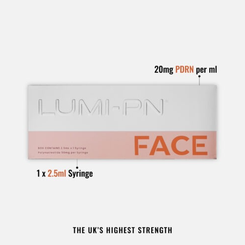 LUMI-PN FACE | 2.5ml per pack | Polynucleotide (PDRN) 50mg