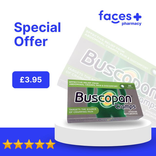 Buscopan Cramps x 20 Tabs
