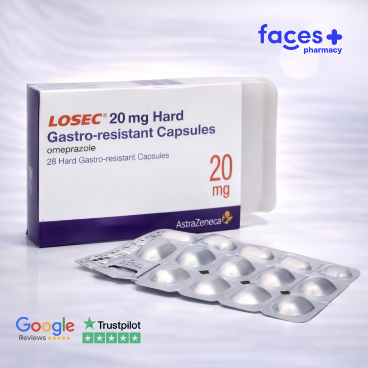 Losec (Omeprazole) 20mg x 28 Tablets