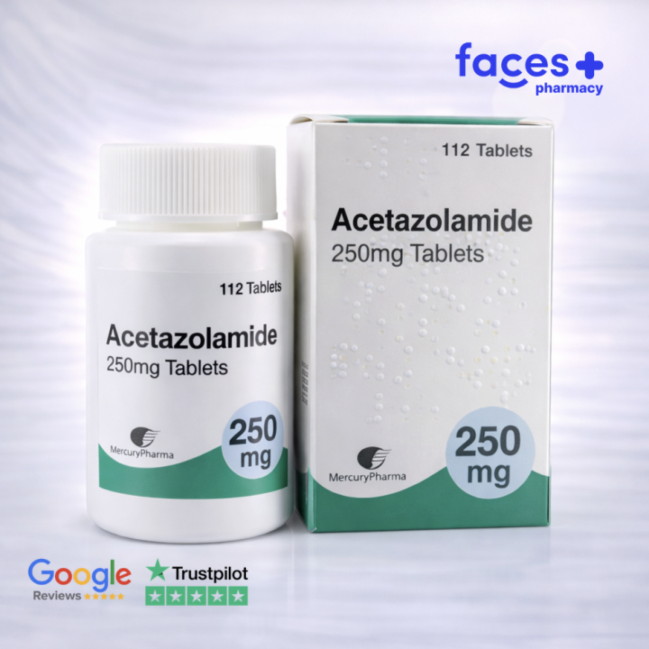 Acetazolamide 250mg (112 Tablets)