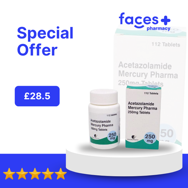 Acetazolamide 250 mg x 112 Tabs - 1