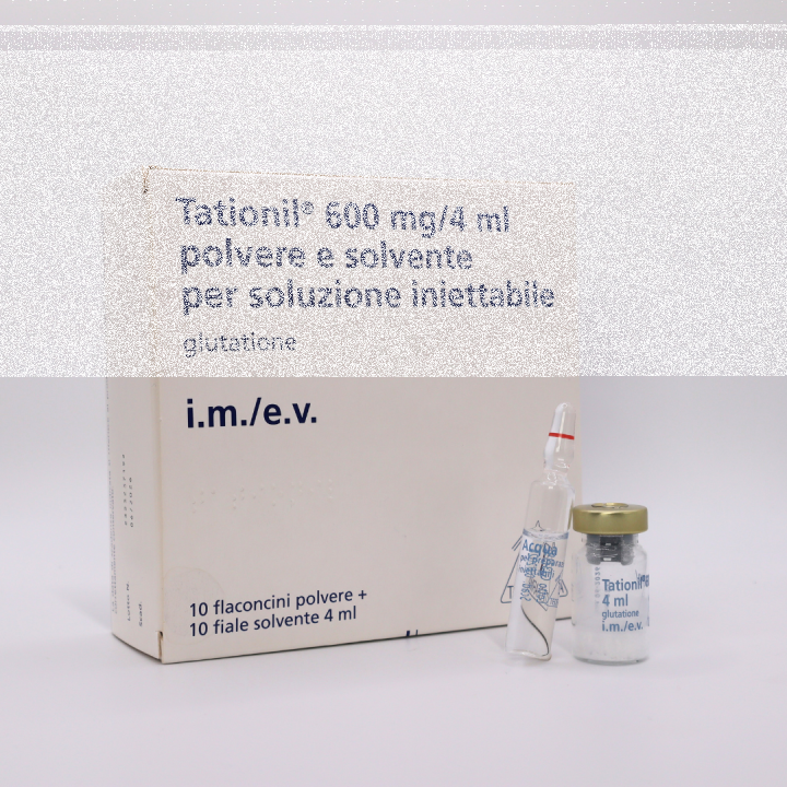 Glutathione 600mg/4ml (Powder + Solvent) (10) - 1