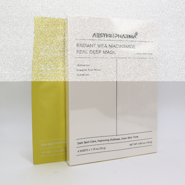 Radiant Vita Niacinamide Face Masks (x4)