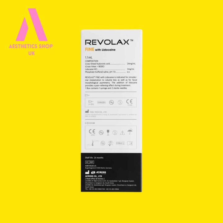 Revolax Fine (CE) Dermal Filler 1.1ml - 2