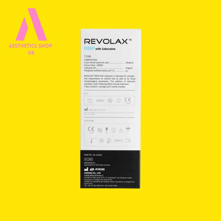 Revolax Deep (CE) Dermal Filler 1.1ml - 2