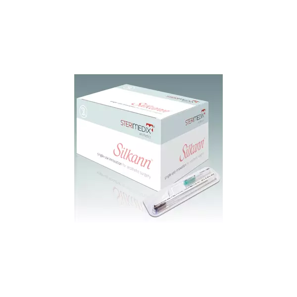 Silkann Cannula 30G x 30mm 27G Needle x 40 SHORT DATED EXP 28/12/25