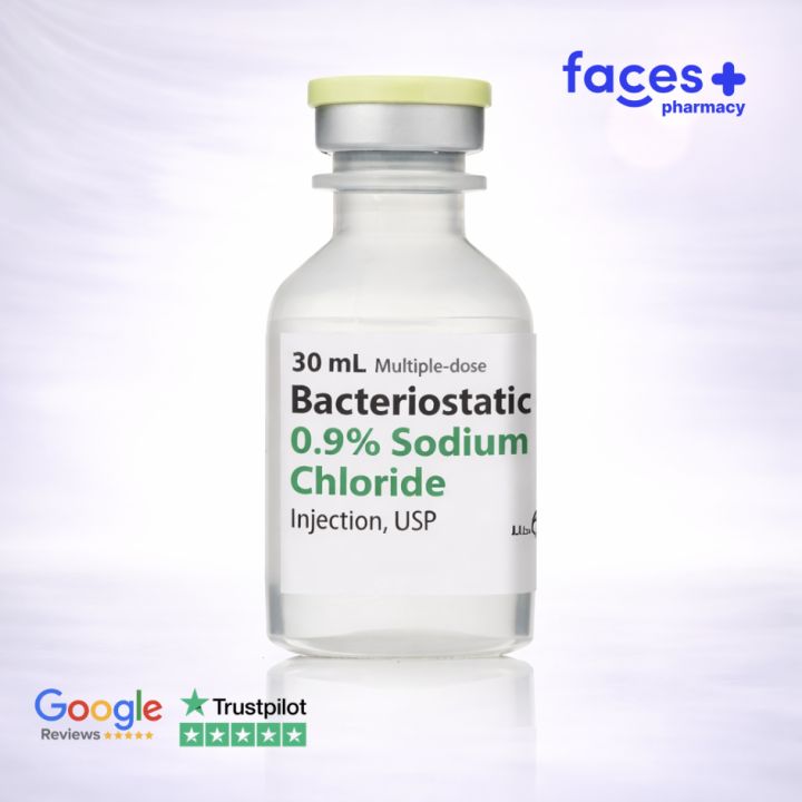 30 ml Bacteriostatic Sodium Chloride 0.9%