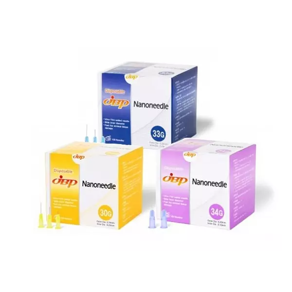 JBP Nanoneedle 30G 8mm x 100 SHORT DATED EXP 13/12/25