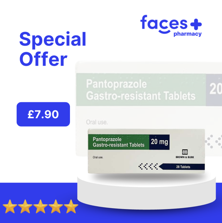Pantoprazole 20mg x 28 Tabs