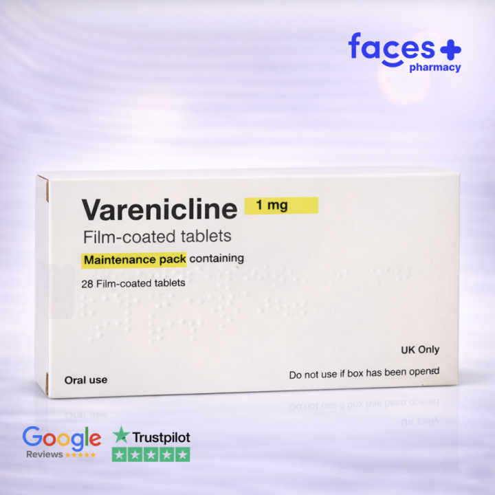 Varenicline 1mg x 56 Tabs
