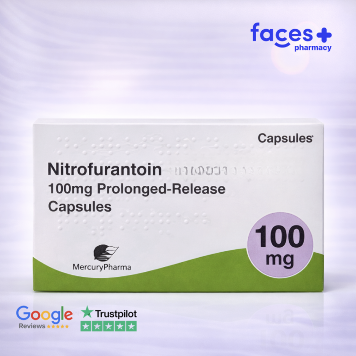 Nitrofurantoin 100mg x 30 capsules