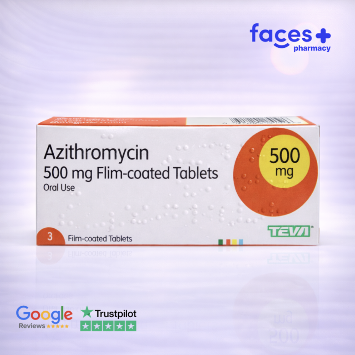 Azithromycin 500mg x 3 Tabs