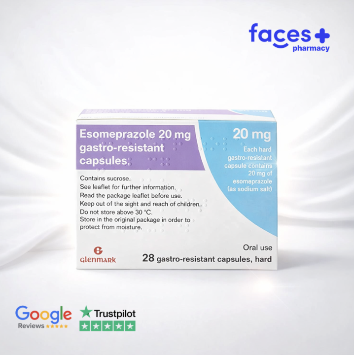 Esomeprazole 20mg x 28 Tabs