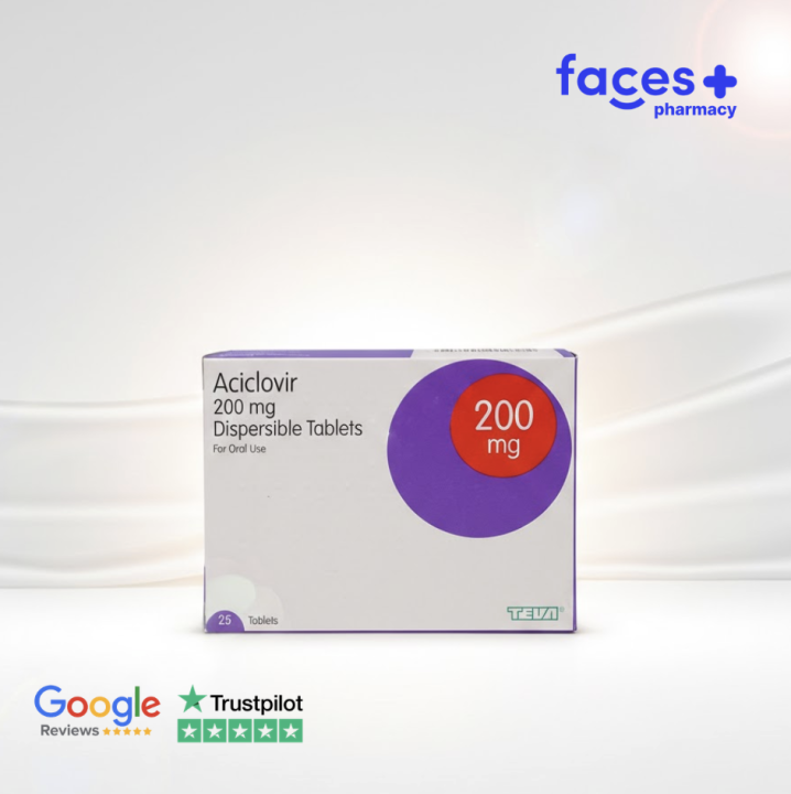 Aciclovir 200mg x 25 Tabs