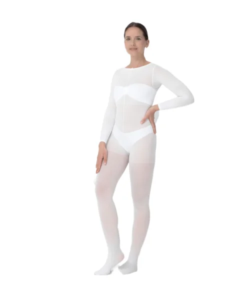 Plain White Bodysuit – Women’s Medium x 1