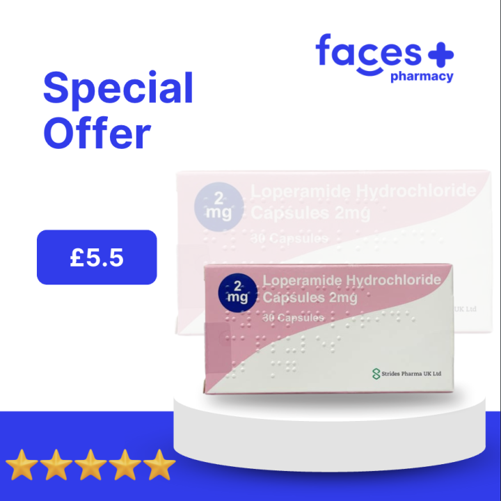 Loperamide 2mg x 30 tabs