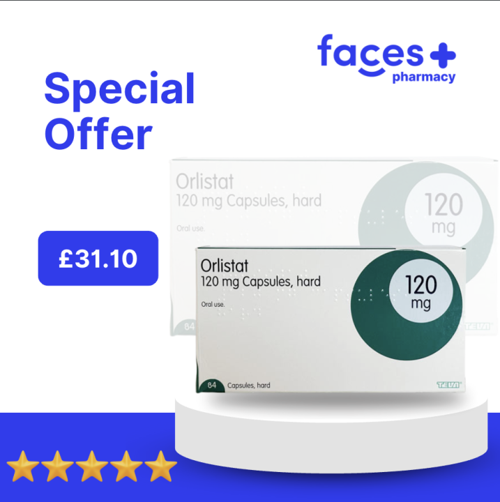 Orlistat 120mg x 84 tabs