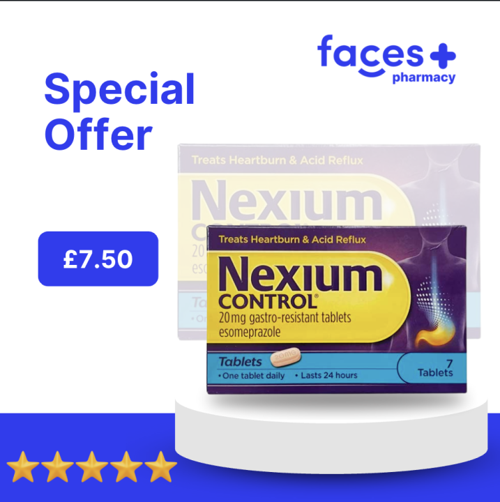 Nexium Control (Esomeprazole) (7 tablets)