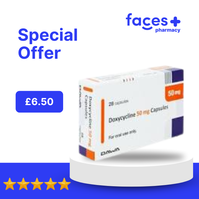 Doxycycline 50mg (28 tablets)