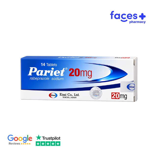 Pariet 20mg (Rabeprazole)