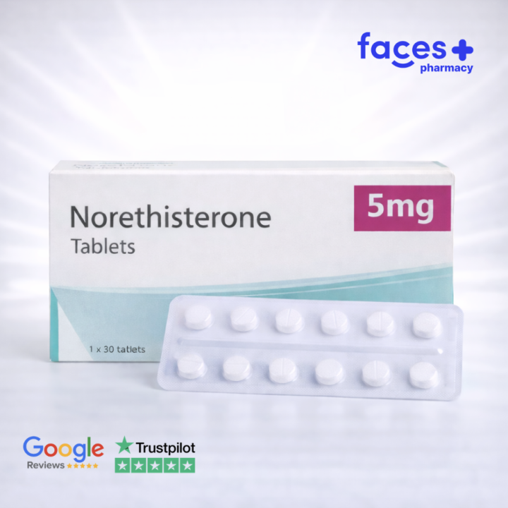 Norethiserone 5mg (30 tablets)