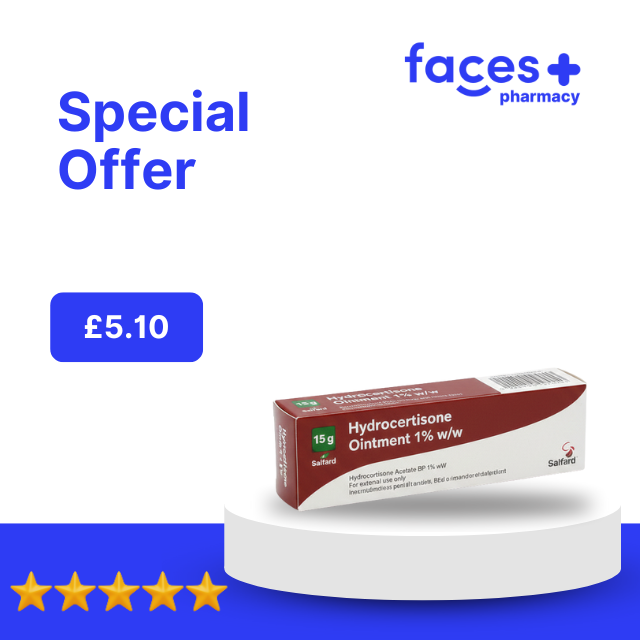 Hydrocortisone 1% Ointment 15g - 1