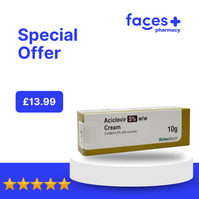 Aciclovir 5% Cream (10g) - 1