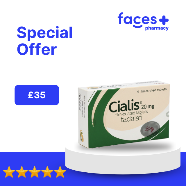 Cialis 20mg (4 tablets) - 1
