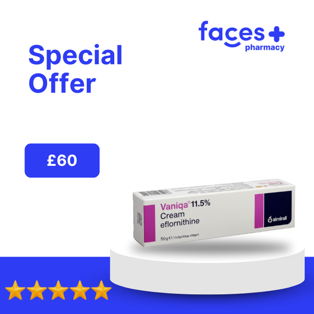 Vaniqua (Eflornithine) cream 60g - 1