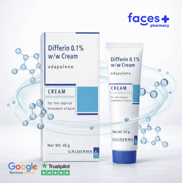 Differin (adapalene) Cream 45g