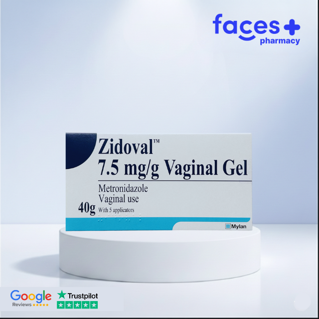 Zidoval (metronidazole) Vaginal Gel 40g