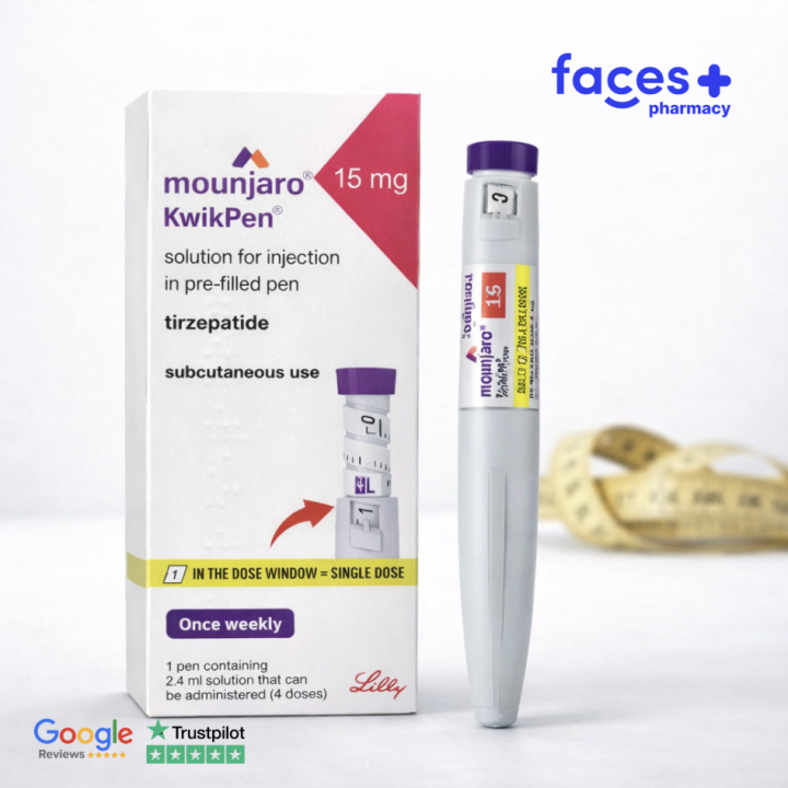 Mounjaro 15mg Pre-filled Pen For Injections - Free Needles Included
