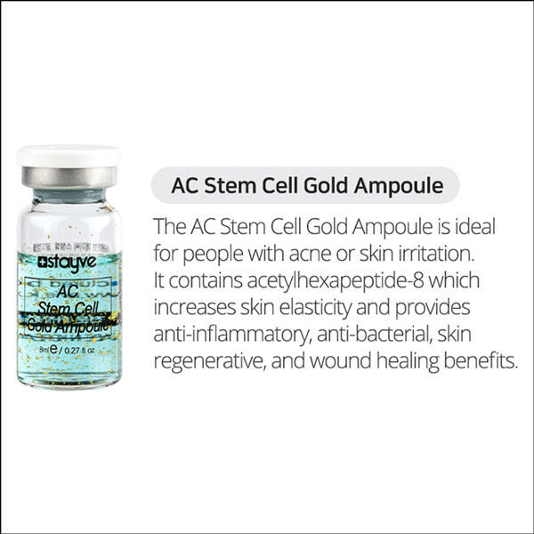 Stayve Acne Gold Ampoule (8ml x amps) - 3
