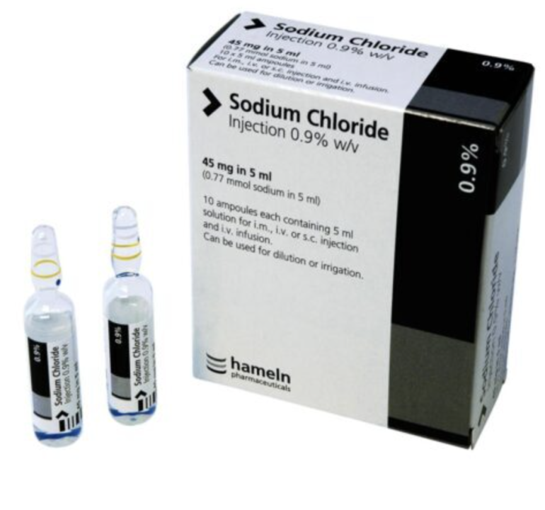 Sodium Chloride 10 x 5ml vials