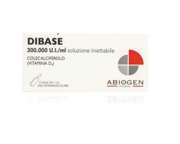 Colecalciferol (Vitamin D) Dibase 300,000iu/ml (2 vials)