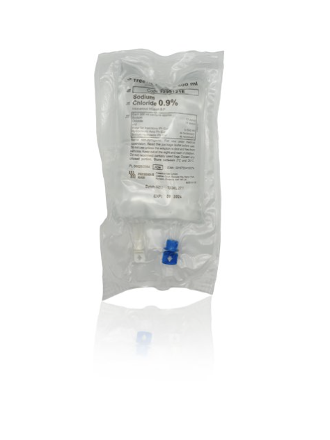Sodium Chloride – Saline 0.9% x 500ml Bags