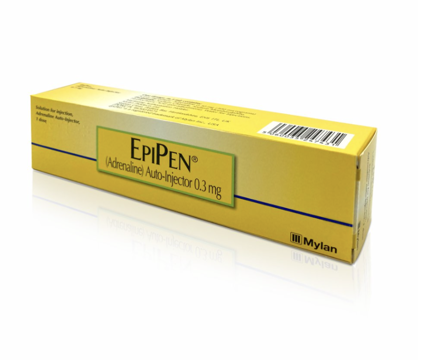 Epipen Adrenaline (Epinephrine) Auto-Injector Device 0.3mg x 1